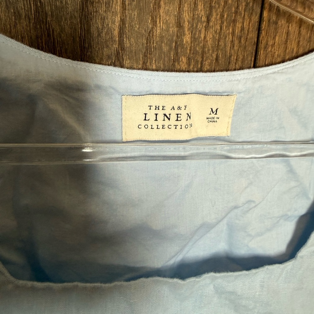 Abercrombie linen tank
